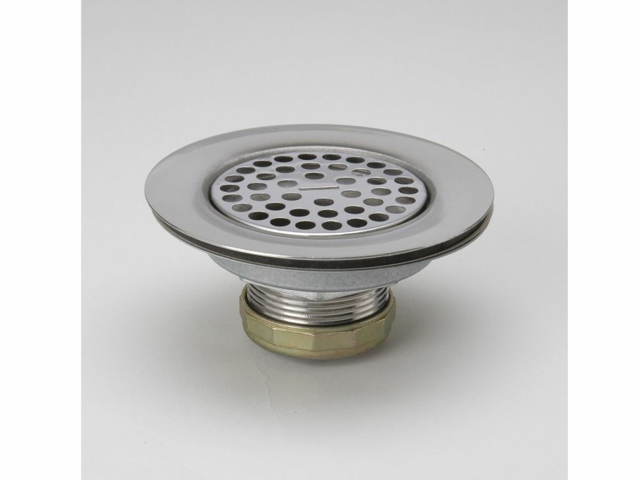 Bath & Kitchen Products B&K Drains & Strainers | Stainless Steel Flat Top Strainer 4-1/2-In Flange