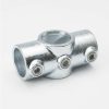 Structural Fittings & Pipe SteelTek Crosses | Galvanized 1-1/4-In Cross