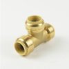 Valves, Fittings & Connectors ProLine Series Brass Push Fit | 1/2-In Pf Brass Push Fit Tee