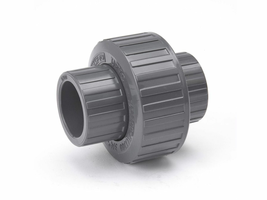 Valves, Fittings & Connectors B&K Plastic | S80 Pvc 1-In Solv X 1-In Solv Union