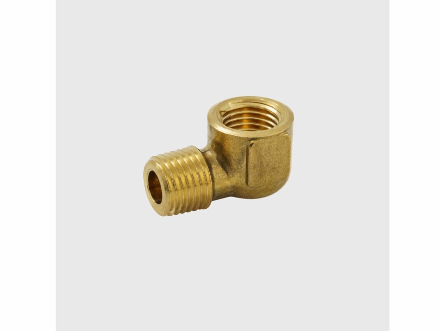 Valves, Fittings & Connectors ProLine Series Brass Fittings & Nipples | Brass 1/4-In Mip X 1/4-In Fip Street Elbow