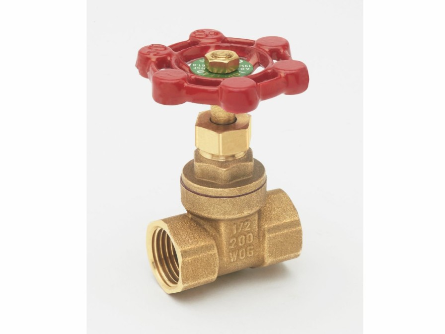 Valves, Fittings & Connectors ProLine Series Plumbing Valves | Brass 3/4-In Fip X 3/4-In Fip Compact Pattern Gate Valve - Lead-Free