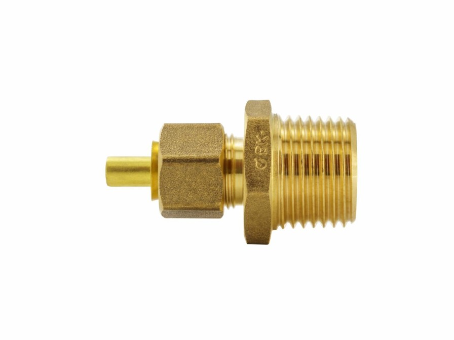 Valves, Fittings & Connectors ProLine Series Compression Fittings | Brass 3/8-In Comp X 1/2-In Mip Connector